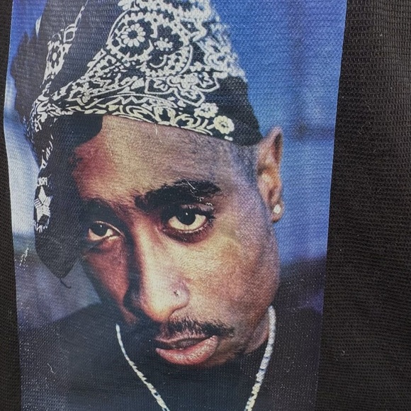 Black Graphic Jacket - Picture 6 of 8